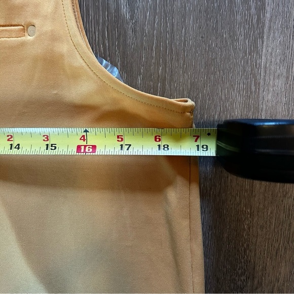 Anne Klein NWOT, Business Casual, Everyday, Layer Mustard Sleeveless Tank Top - Picture 9 of 9